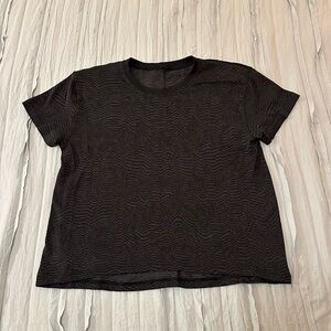 Lululemon Train to Be Short Sleeve Shirt